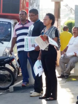 Dirigente sindical entrega Jornal O Desafio